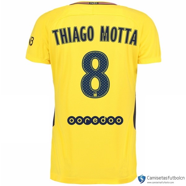 Camiseta Paris Saint Germain Segunda equipo Thiago Motta 2017-18